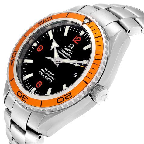 omega seamaster orange dial